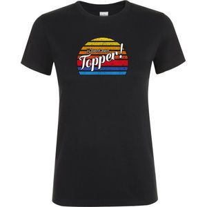 Klere-Zooi - Jij Bent Een Topper - Dames T-Shirt - XL