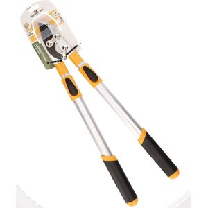 Telescopische snoeischaar / heggenschaar met aambeeld 67-100 cm - Tuinieren - Bomen/planten snoeien