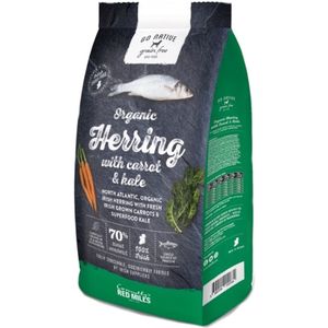 Go Native Grain Free Dog Herring with Carrot & Kale 4 kg - Hond