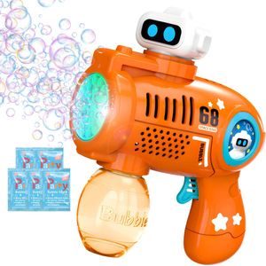 Bellenblaasmachine - Met 21 Schietgaten & 5x Extra Navulling - Bellenblaas - Buitenspeelgoed - Bubble - Waterspeelgoed - Bellenblaas Pistool - Bellenblaasmachines - Water Speelgoed Buiten - Speelgoed 3 Jaar - Speelgoed 4 Jaar - Jongens Speelgoed