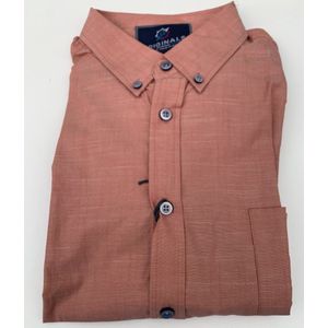 GCM blouse 5601 brick uni KM - XXL