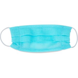 Mamamemo Babypop-accessoire Mondkapje Katoen Blauw 3 Stuks