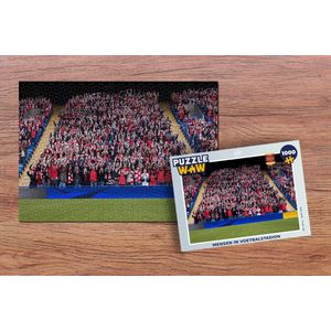 Puzzel Mensen in voetbalstadion - Legpuzzel - Puzzel 1000 stukjes volwassenen