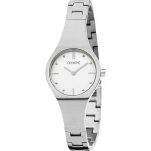 Olympic OL88DSS002 Roma Horloge - Staal - Zilverkleurig - 26mm