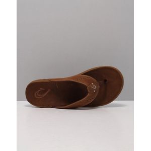 Olukai Nui Heren Teenslipper - Cognac - Maat 41