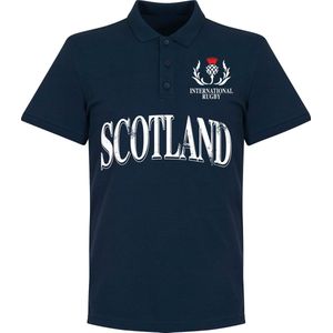 Schotland Rugby Polo - Navy - XXXXL