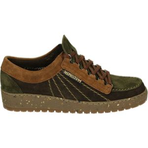 Mephisto RAINBOW VELOURS - Heren sneakersHeren veterschoenVrije tijdsschoenen - Kleur: Bruin - Maat: 42