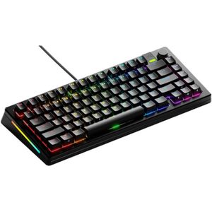 Gmmk 3 Pro Mechanisch Toetsenbord - Tkl 75 Procent Layout - Hotswappable Mx Switches - Aluminium Behuizing - Geluidsdempend Schuim - Custom Keycaps - Qwerty Us - Zwart