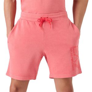 EA7 Emporio Armani Big Logo Korte Broek Heren Roze - Maat: L