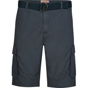 Petrol Industries - Heren Cargoshort met riem - Grijs - Maat XXXL