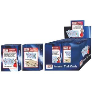 HOT Games Keezen Kaarten - Geschikt voor alle Keezen spellen - 100% plastic - Duurzaam en speelklaar