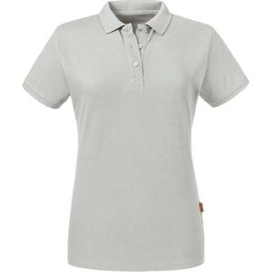 Russell - Pure Organic Polo Dames - Grijs - 100% Biologisch Katoen - M