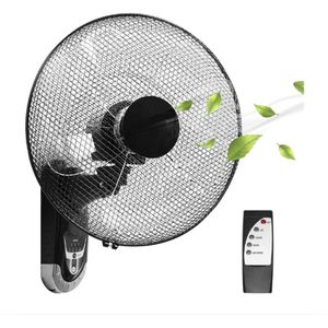 Wandventilator - Muurventilator Met Krachtige 60W Motor - Muur Ventilator Met 5 Bladen - Inclusief Afstandsbediening