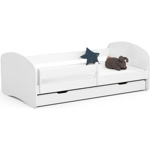 Kinderbedden 90x180-Juniorbed-Peuterbed-Met Matras-Kinderbed-Kinderbedje