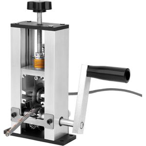 Robuuste kabelpelmachine voor draden Ø1-25mm verstelbare kabelinvoergaten handmatige bediening & boorbediening