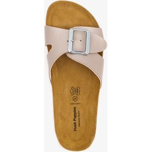 Hush Puppies dames bio slippers dames - Beige - Extra comfort - Memory Foam - Maat 41