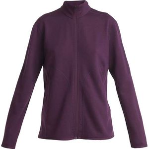 Icebreaker 560 Realfleece Elemental Ii Merino Sweatshirt Met Volledige Rits Paars S Vrouw