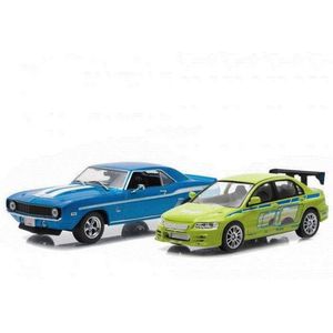 Movie Memorabilia Fast and Furious Set: Chevrolet + Mitsubishi - 1:43 - Greenlight