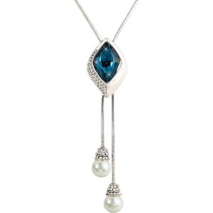 N3 Collecties Crystal Hanger Lange Kwastje Ketting Vrouwen Mode-sieraden: