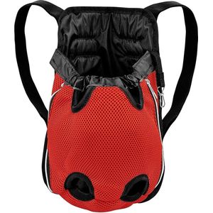 The Kangaroo Petbag by Worldstar Products - Rood - Huisdieren accessoires, benodigdheden - draagtassen - Reistassen - katten - honden