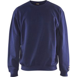 Blaklader 3074-1762 Vlamvertragend sweatshirt - Marineblauw - 6XL