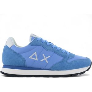 SUN68 Tom Solid - Heren Sneakers Schoenen Blauw Z35101-56 - Maat EU 43