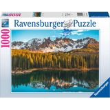 Ravensburger puzzel Italian landscapes: Lago di Carezza - Legpuzzel - 1000 stukjes