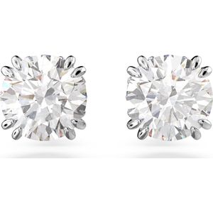 Swarovski Constella Dames OorbellenOorknoppen Metaal - Zilverkleurig