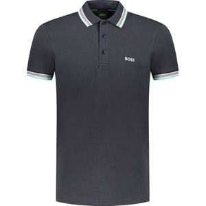 Boss Polo Blauw Normaal - Maat S - Mannen - Lente/Zomer Collectie - Katoen