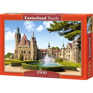 Castorland Puzzel - Moszna Castle, Poland (1500 stukjes)
