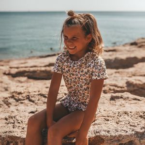 Lemons Set | Bikini met UV-shirt | Meisjes maat 62/68 tot en met 134/140