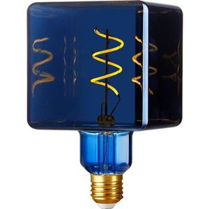 SPL LED Ice Cube 4W/930 20lm Blauw Dimbaar Cri90 | E27 | Warm Wit | 4 watt | 15.000 Branduren