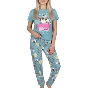 Looney Tunes - Katoenen damespyjama met korte mouwen, nachtkleding / S