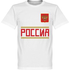 Rusland Team T-Shirt - Wit - L