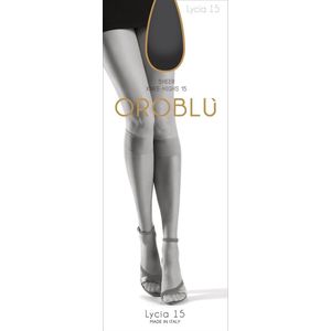 Oroblu Mi Bas Lycra Pantykousen Denier 15 - Camel - Maat one size