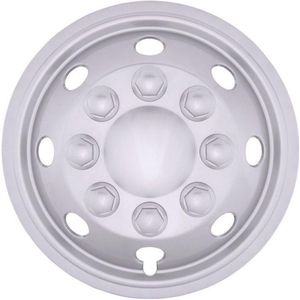 Autostyle Wieldoppen 16 inch Utah Zilver - ABS