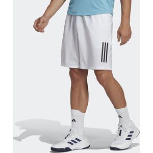 adidas Performance Club 3-Stripes Tennis Short - Heren - Wit- 2XL 7