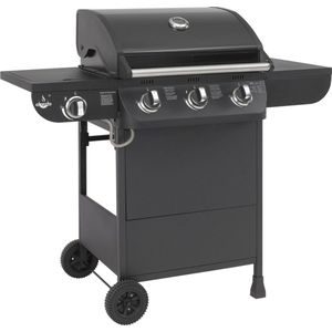 El Fuego Columbus 3.1 - 3 brander - gasbarbecue - gas - barbecue - zwart -  117,5x107,5x58,5 cm