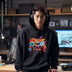 Comfortabele Playstation hoodie zwart maat XXL