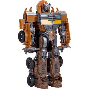 Hasbro Transformers - Transformers: Rise Of The Beasts Buzzworthy Bumblebee Smash Changers Scourge 23 cm Actiefiguur - Multicolours