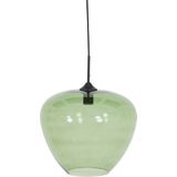 Light & Living Hanglamp Mayson - Glas Groen - Ø40cm - Modern - Hanglampen Eetkamer, Slaapkamer, Woonkamer