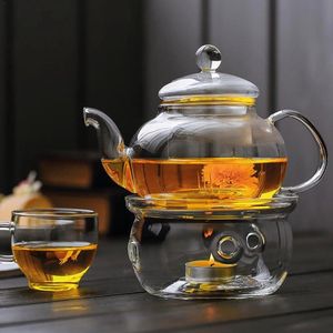 Thee warmhouder / Theelichthouder –  Voor je Theepot , theeglas , cup , mok , beker – Glazen warmhouder met kaars – Theelicht – Koffie warmhouder – Theewarmhouder – Glazen theelicht - Cadeau idee - Monvelli
