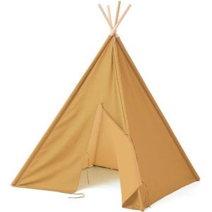 Kids Concept - Tipi Tent Junior - Speelhuisjes & tenten - Geel