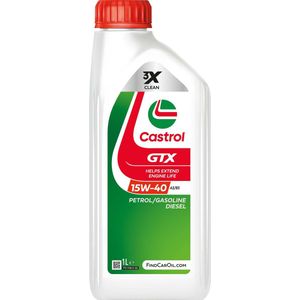 Castrol GTX 15w40 A3/B3 olie 1 liter