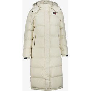 Tommy Hilfiger gewatteerde dames puffer jas beige - Maat S