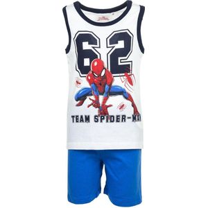 Spiderman - shortama -  Wit - Maat 98