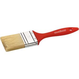 Color Expert Platte kwast 30 mm - beige haar-mix 6 stuks