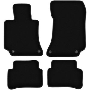 BASIC zwarte velours matten voor: Mercedes CLS W218 coupé (2009-2016)