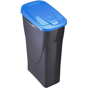 Rubbish bin Black/Blue polypropylene (15 L)