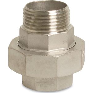 Profec Nr. 341 Koppeling RVS 316 1 1/4"" binnendraad x buitendraad type conisch